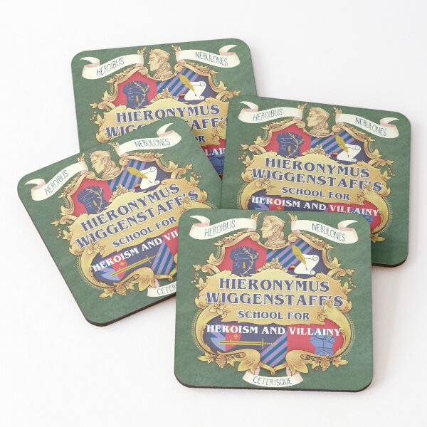 Item preview, Hieronymous Wigginstaff's School for Heroism and Villainy designed and sold by cyborgfirelord.