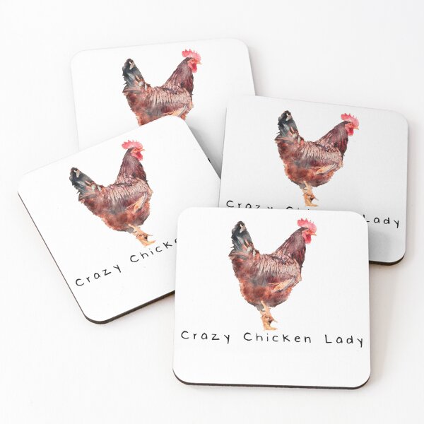 Item preview, Crazy Chicken Lady designed and sold by ARowanHomestead.