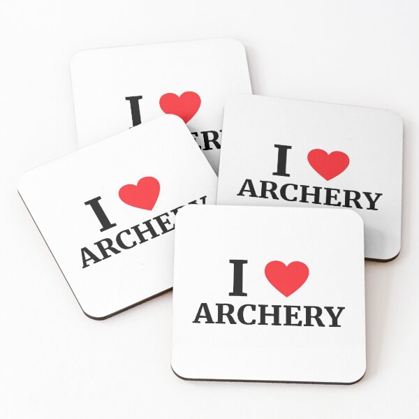 Item preview, I Love Archery Heart  designed and sold by Vanover Designs.