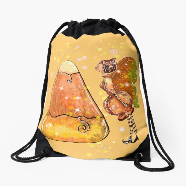 Kindy The Candy Corn Ball Fairy™ Drawstring Bag