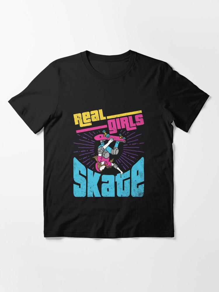 Skateboarding Girl T-shirt, Skater T-shirt, Skateboard T-shirt, Skater Girl  