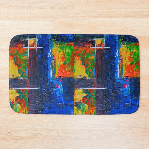 Item preview, Multicolored Abstract Painting Pattern designed and sold by lefthighkick.