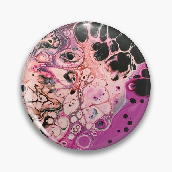 Item preview, Black Flamingo Acrylic Pour Painting designed and sold by Ashley Branstetter.
