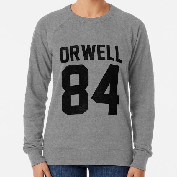 1984 LOGO VINTAGE INGSOC SWEATSHIRT SWEATER PULLOVER Big Oceania Brother Orwell
