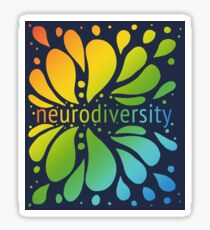Neurodiversity Splash Sticker