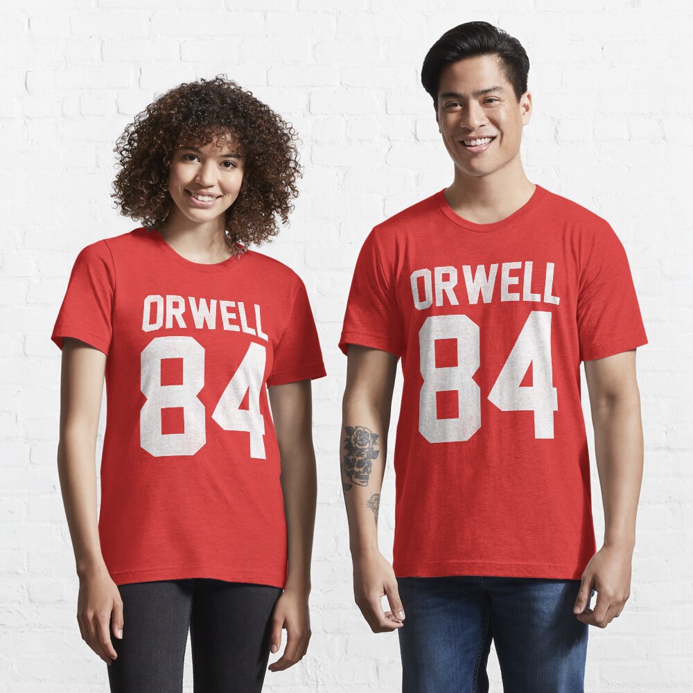 Orwell 84 Jersey - White Essential T-Shirt