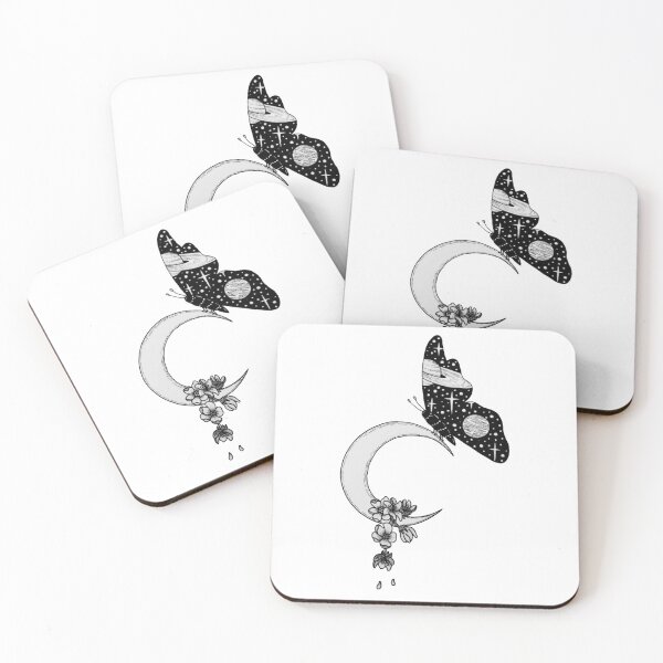 Item preview, Butterfly & Moon designed and sold by Rosie Cooke.