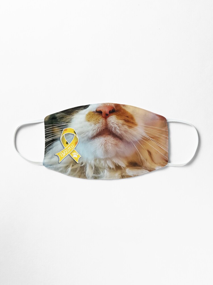 Alternate view of Bazuzu Mask with Ribbon Mask
