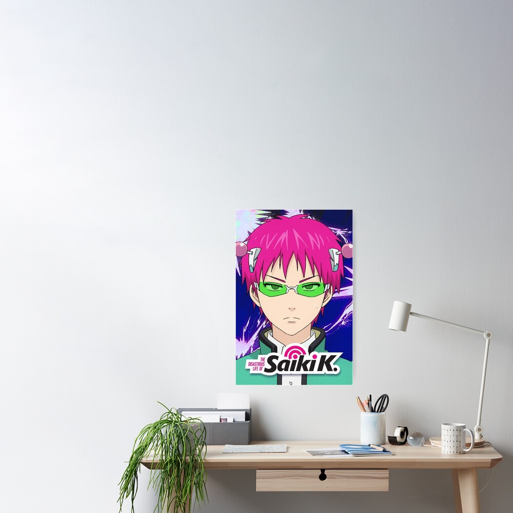 Saiki K Anime Poster For Sale By Ellis971 Redbubble 