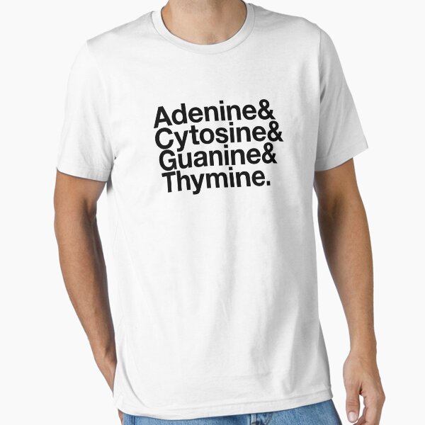 Item preview, Adenine & Cytosine & Guanine & Thymine. - black design designed and sold by JMDCO Merch Factory.