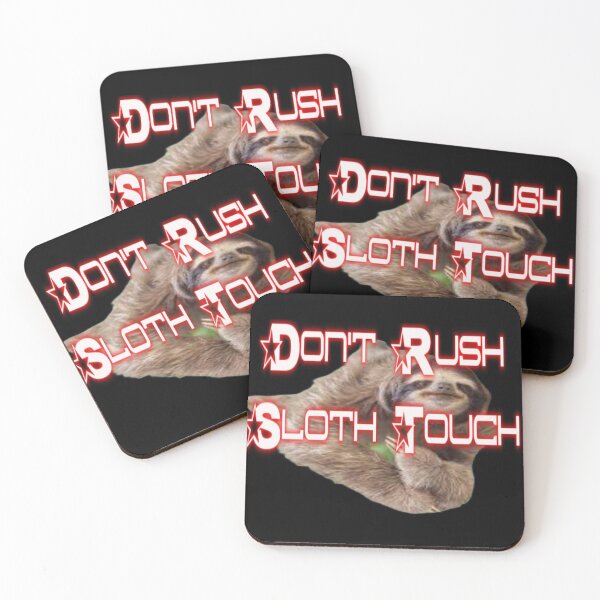Item preview, Don't Rush Sloths designed and sold by Shop A Yuh Yaad.