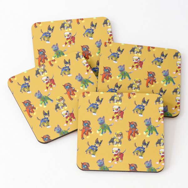Item preview, Paw Patrol Mighty Pups Pattern (Boy pups) - Orange designed and sold by kreazea.