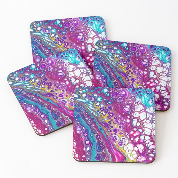 Item preview, Jungle Acrylic Pour Painting designed and sold by Ashley Branstetter.