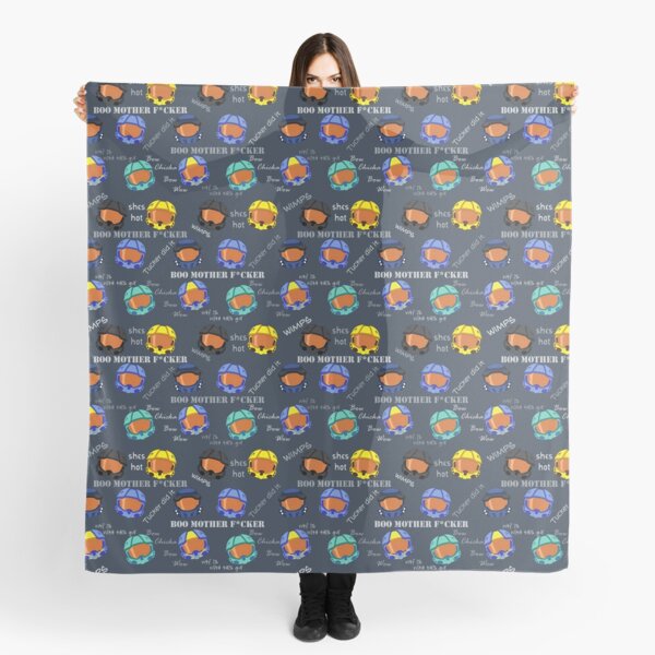 Blue Team- Pattern Scarf
