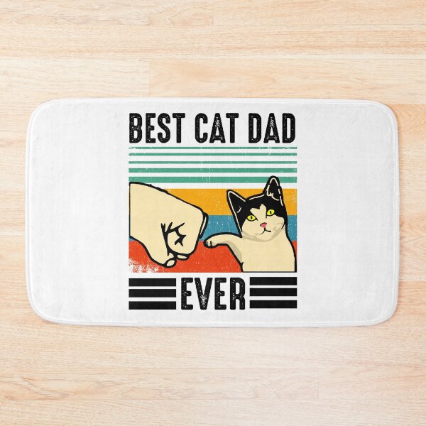 Item preview, Best Cat Dad Ever Vintage designed and sold by romboshirt.