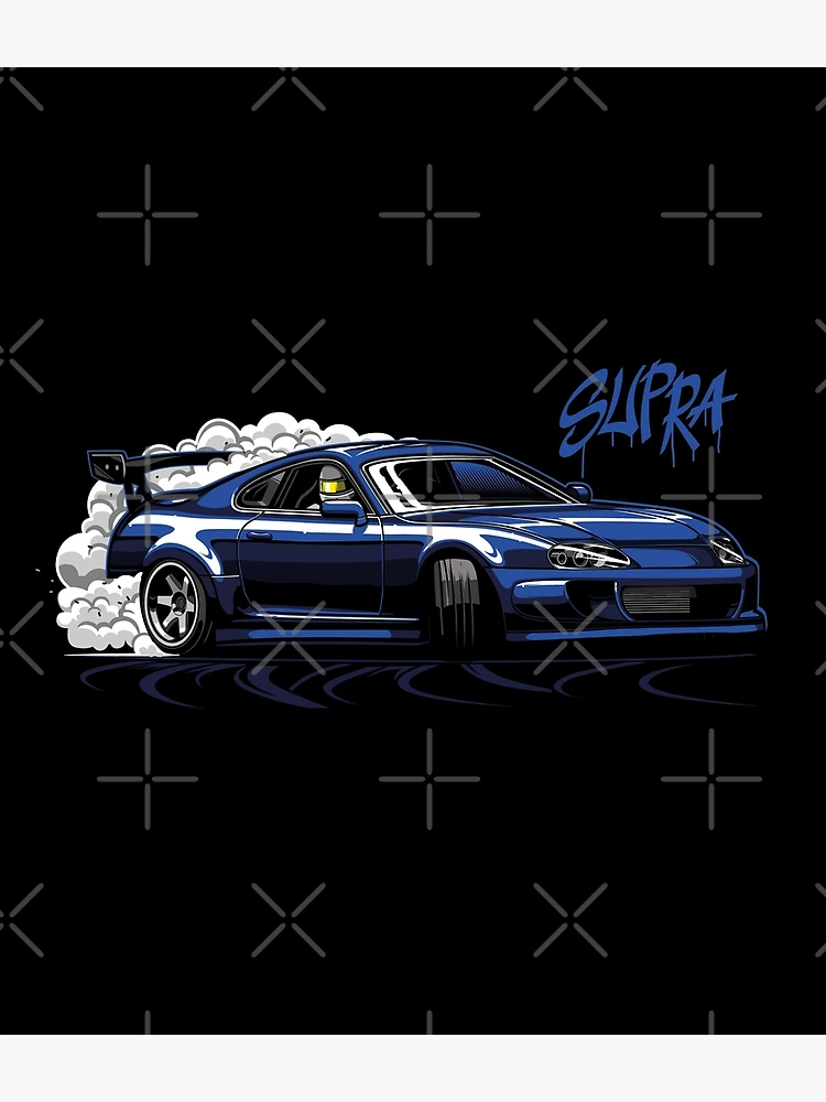 Mk4 Supra Digital Art by Moto Shift - Pixels