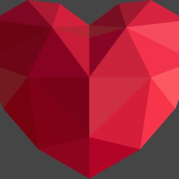 Artwork thumbnail, Heart angular by Gezwompl