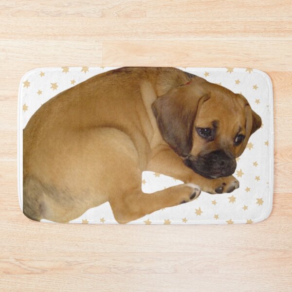 Item preview, A Puggle sticker designed and sold by Allie Marie.