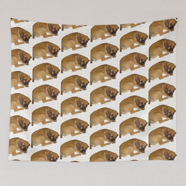 Item preview, A Puggle sticker designed and sold by Allie Marie.