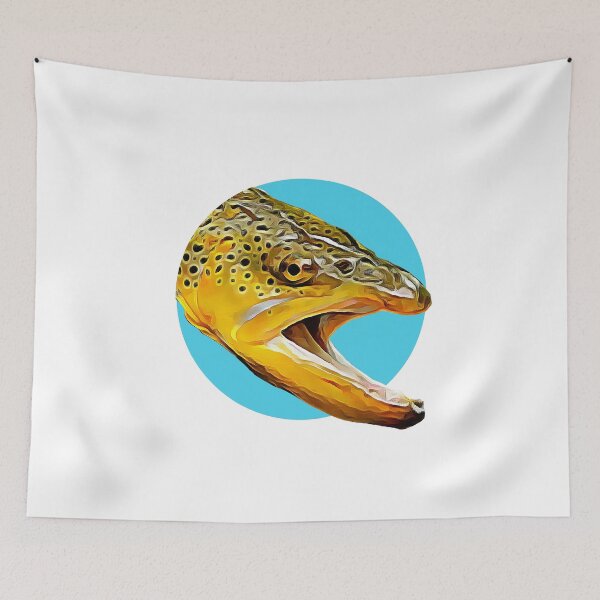 Item preview,  Brown Trout Fishing  designed and sold by Noah357.
