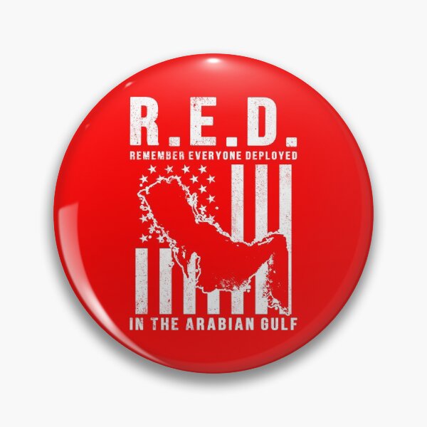 Item preview, RED Friday Remember Everyone Deployed in the Arabian Gulf designed and sold by Gold Wings Tees.