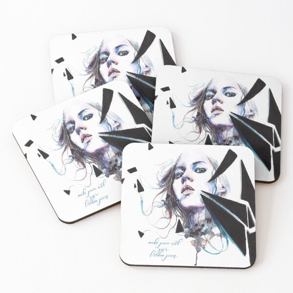 Item preview, Peace with your Broken Pieces / Watercolor Girl / Broken designed and sold by AnnaWander.