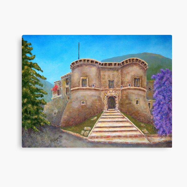 Castello Ducale di Faicchio Canvas Print