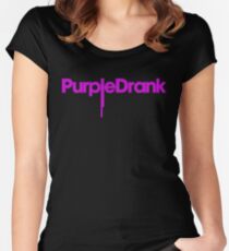 Purple Drank Women's Fitted Scoop T-Shirt