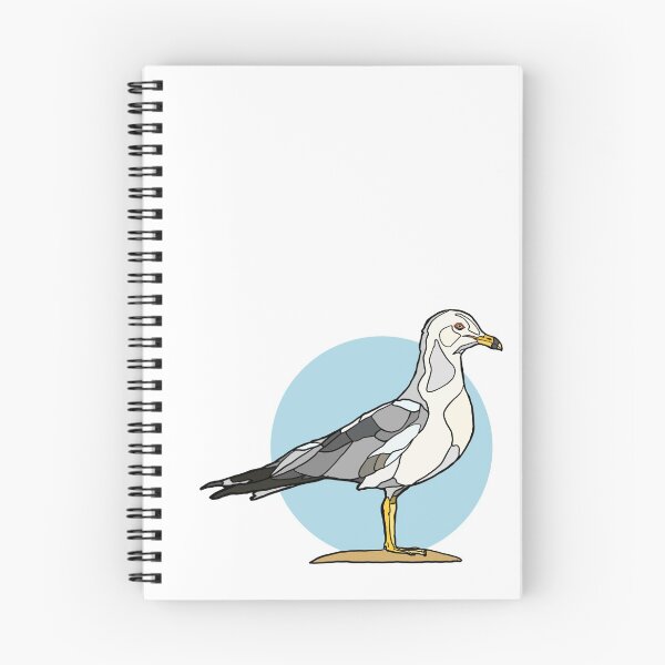 Item preview, Clip Art Style Ring Billed Gull designed and sold by NewWorldAster.