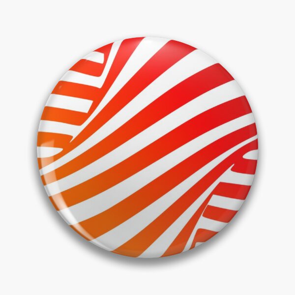 Item preview, Orange and Red Neon Swirl Illusion Mask designed and sold by RiplMedia.