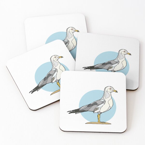 Item preview, Clip Art Style Ring Billed Gull designed and sold by NewWorldAster.