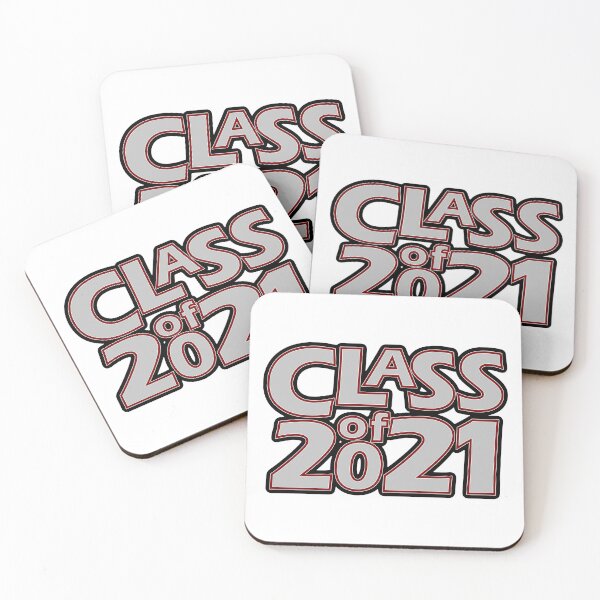 Item preview, Grad Class of 2021 Silver with a Maroon Border designed and sold by gkillerb.