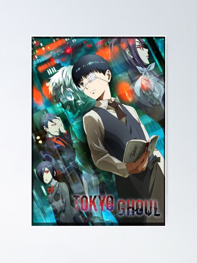  POSTER STOP ONLINE Tokyo Ghoul - Manga/Anime TV Show  Poster/Print (Ken Kaneki) (Size 24 x 36): Posters & Prints