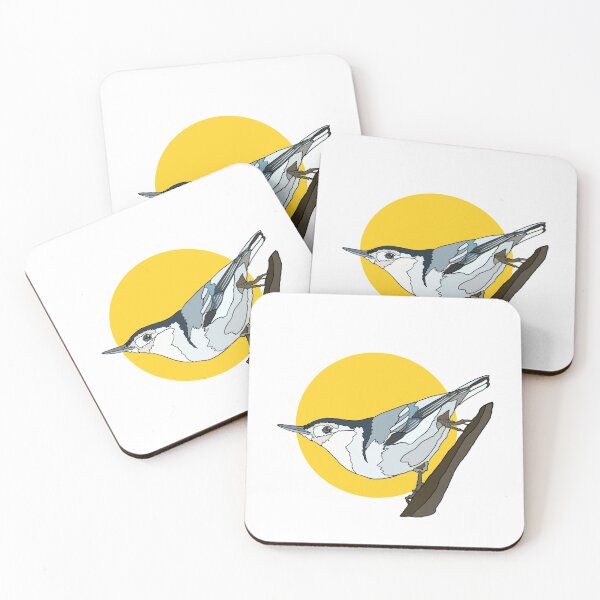 Item preview, Clip Art Style White Breasted Nuthatch designed and sold by NewWorldAster.