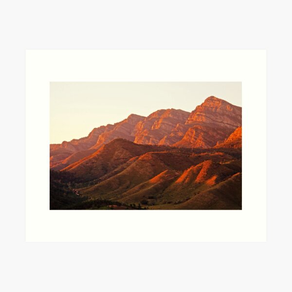 Item preview, Last Sunlight on Wilpena Range designed and sold by pablosvista2.