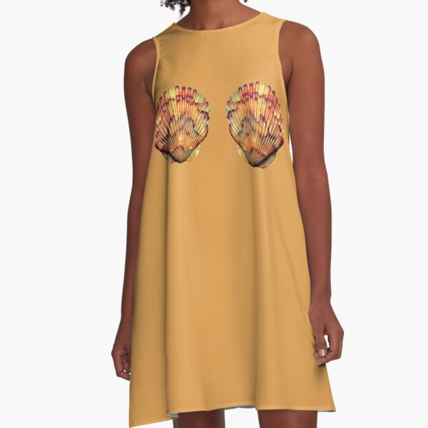 Seashell from my Desk A-Line Dress