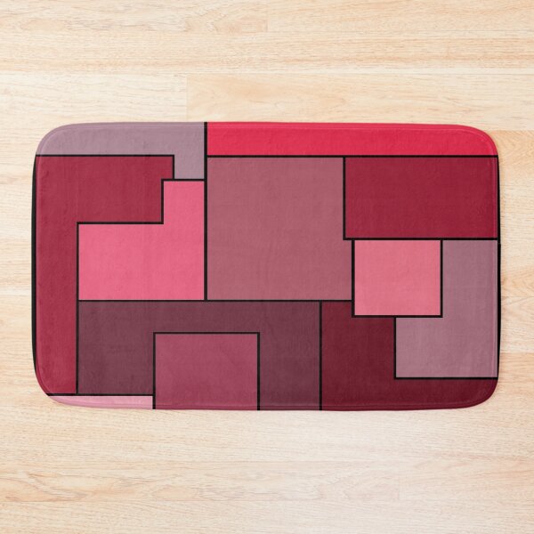 Item preview, Abstract Burgundy Block print, accessories, decoration, decor designed and sold by jayne0524.
