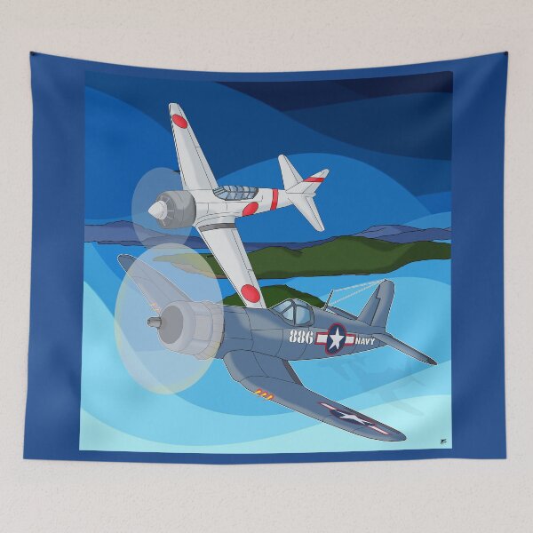 Item preview, F4U Corsair Vs Zero designed and sold by Lytebound.
