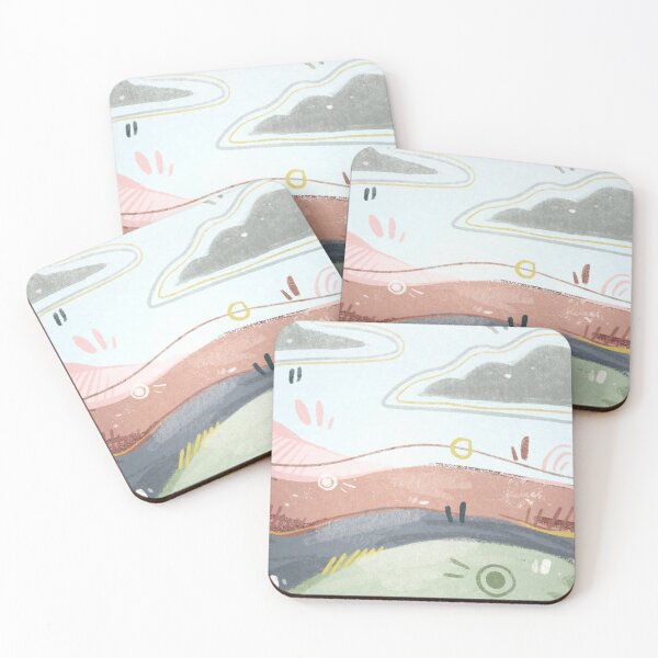 Item preview, Muted Abstract Environment - Graphic Illustration designed and sold by Manda Lyn LaCorte.