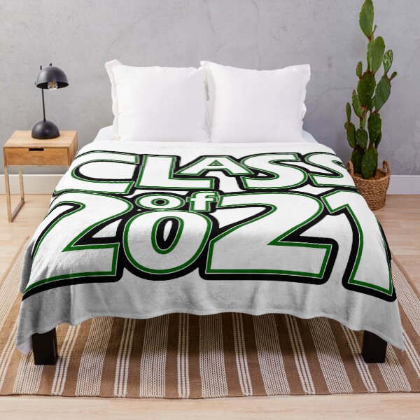 Item preview, Grad Class of 2021 White with a Dark Green Border designed and sold by gkillerb.