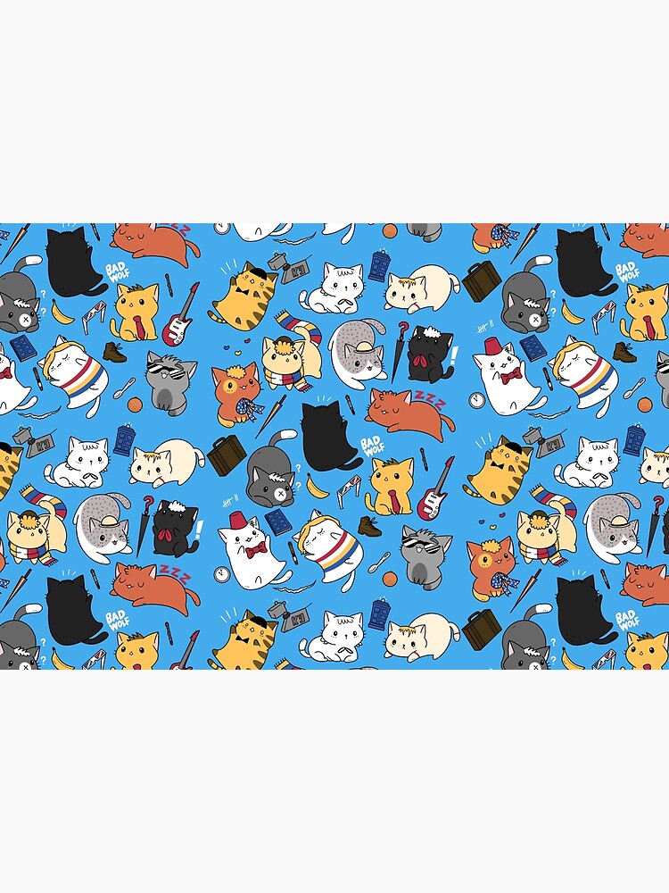 Disover Time Lord Kittens | Bath Mat
