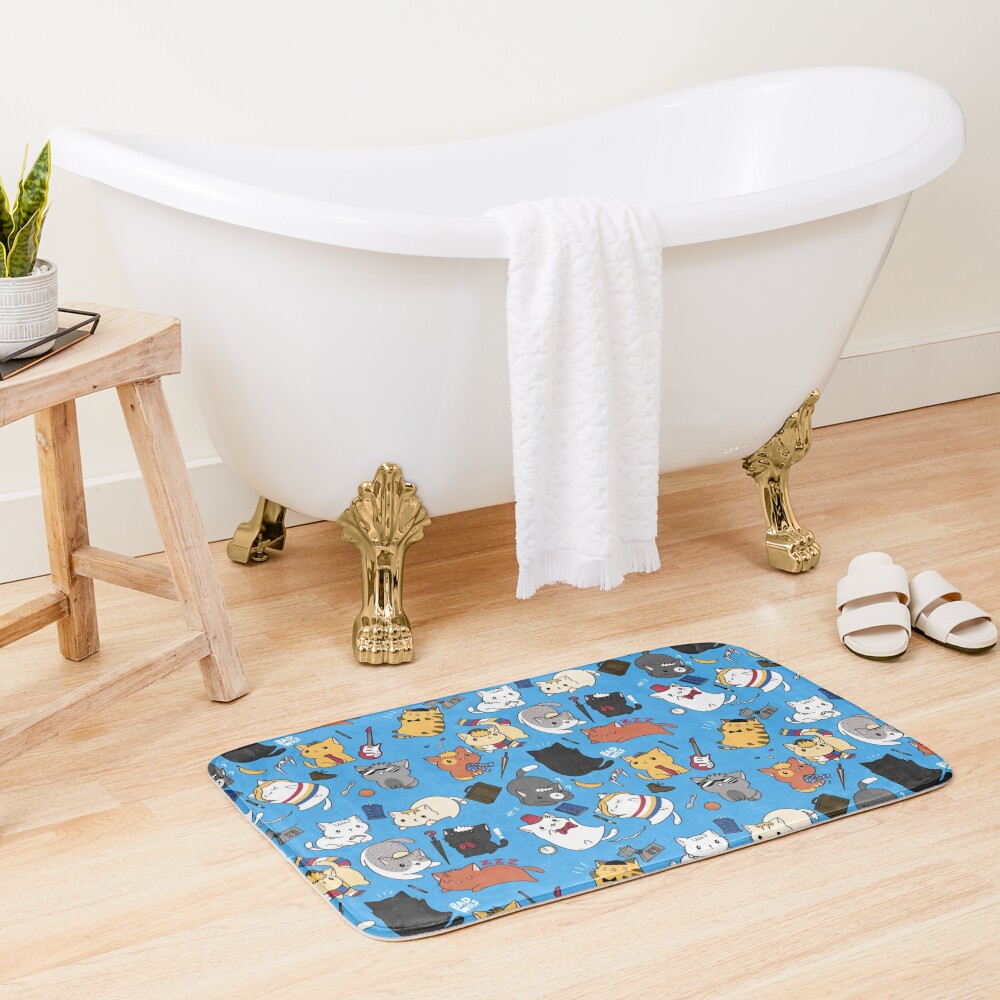 Disover Time Lord Kittens | Bath Mat