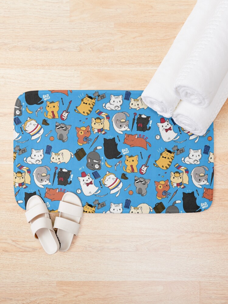 Discover Time Lord Kittens | Bath Mat
