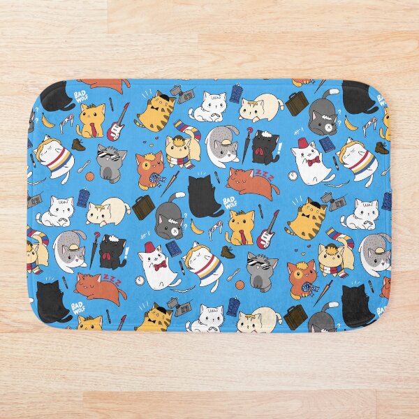 Time Lord Kittens Bath Mat