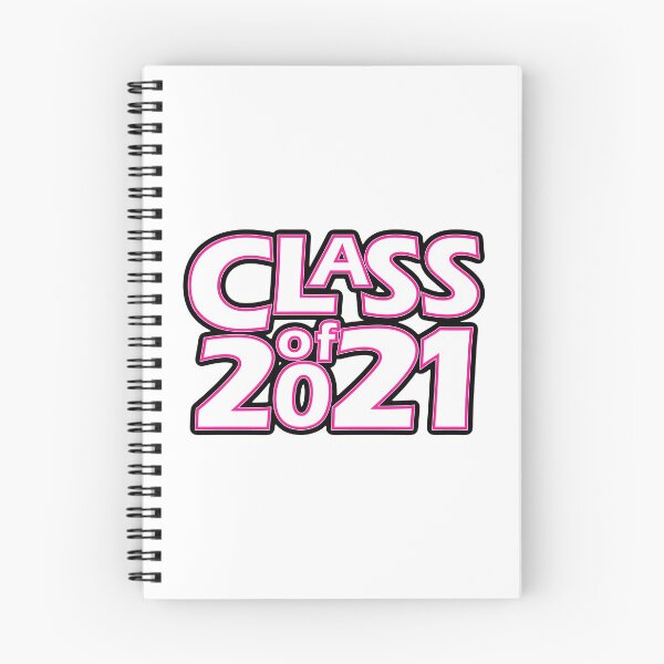 Item preview, Grad Class of 2021 White with a Dark Pink Border designed and sold by gkillerb.