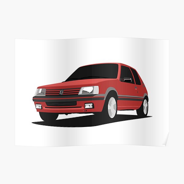 Peugeot 205 GTI Poster