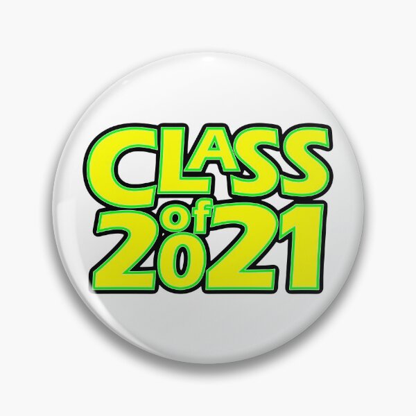 Artikelvorschau, Grad Class of 2021 Yellow with a Bright Green Border entworfen und verkauft von gkillerb.