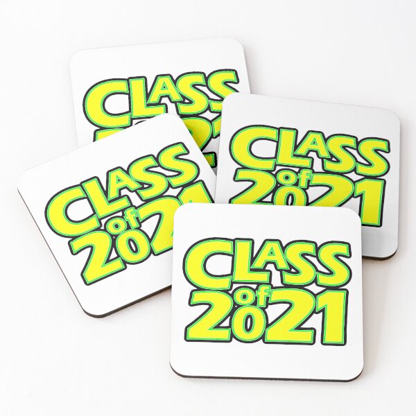 Artikelvorschau, Grad Class of 2021 Yellow with a Bright Green Border entworfen und verkauft von gkillerb.