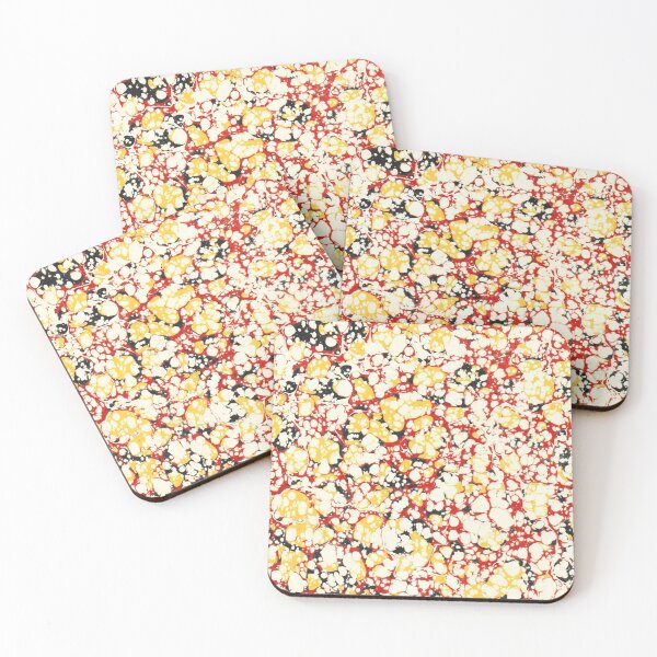 Item preview, Marble Pattern Gold and Red Palette designed and sold by Niina  Niskanen.