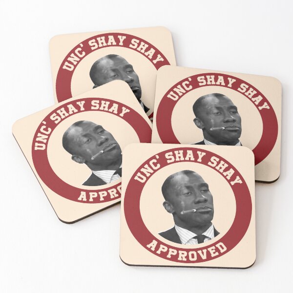 Item preview,  also known as Drip Bayless. The character Unc Shay Shay likes to use Mild and Yak cigars and is in love with Lebron James. This sticker represents him as a presidental candidate for the position of president at the 2020 election. designed and sold by koflerm.